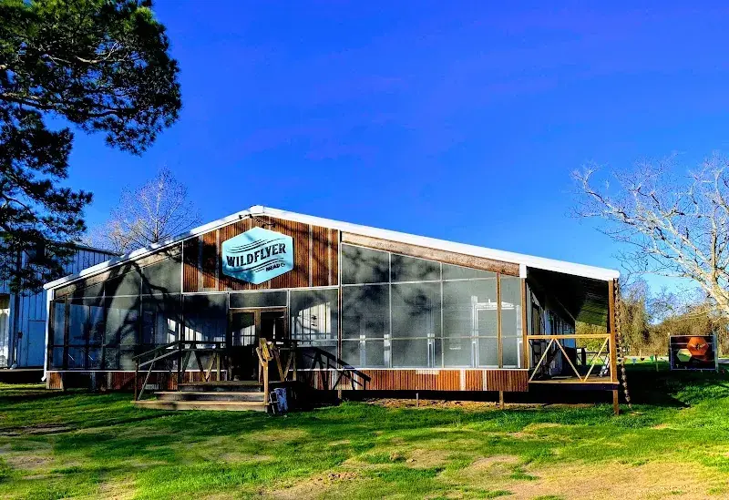 Wildflyer Mead and Beer Company at the BeeWeaver Honey Farm in Navasota, TX
